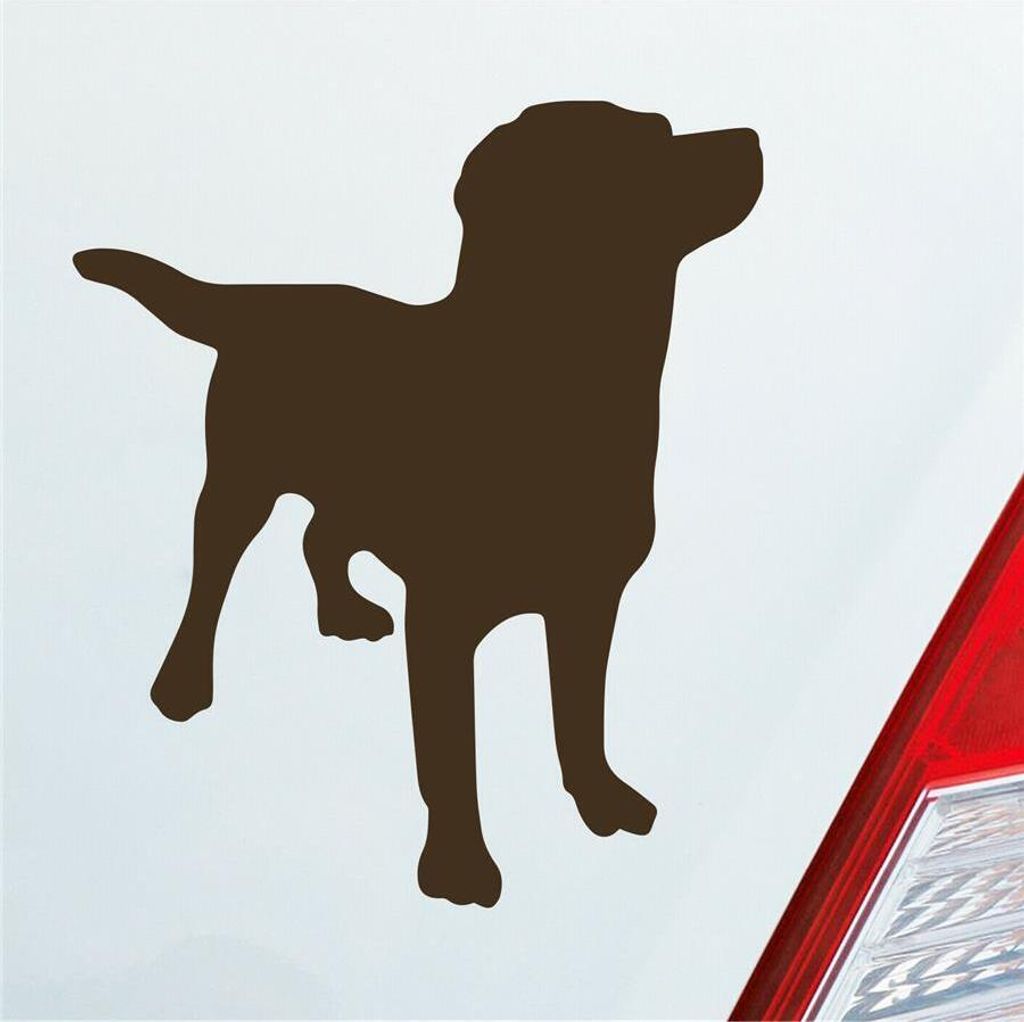 Auto Aufkleber Labrador Labbi Retriever Dog Hund Dog Tier Produktbild 