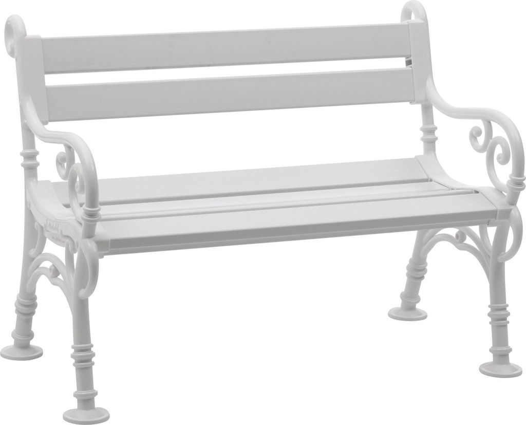 Blome Gartenbank Linderhof weiß 2-Sitzer Produktbild 