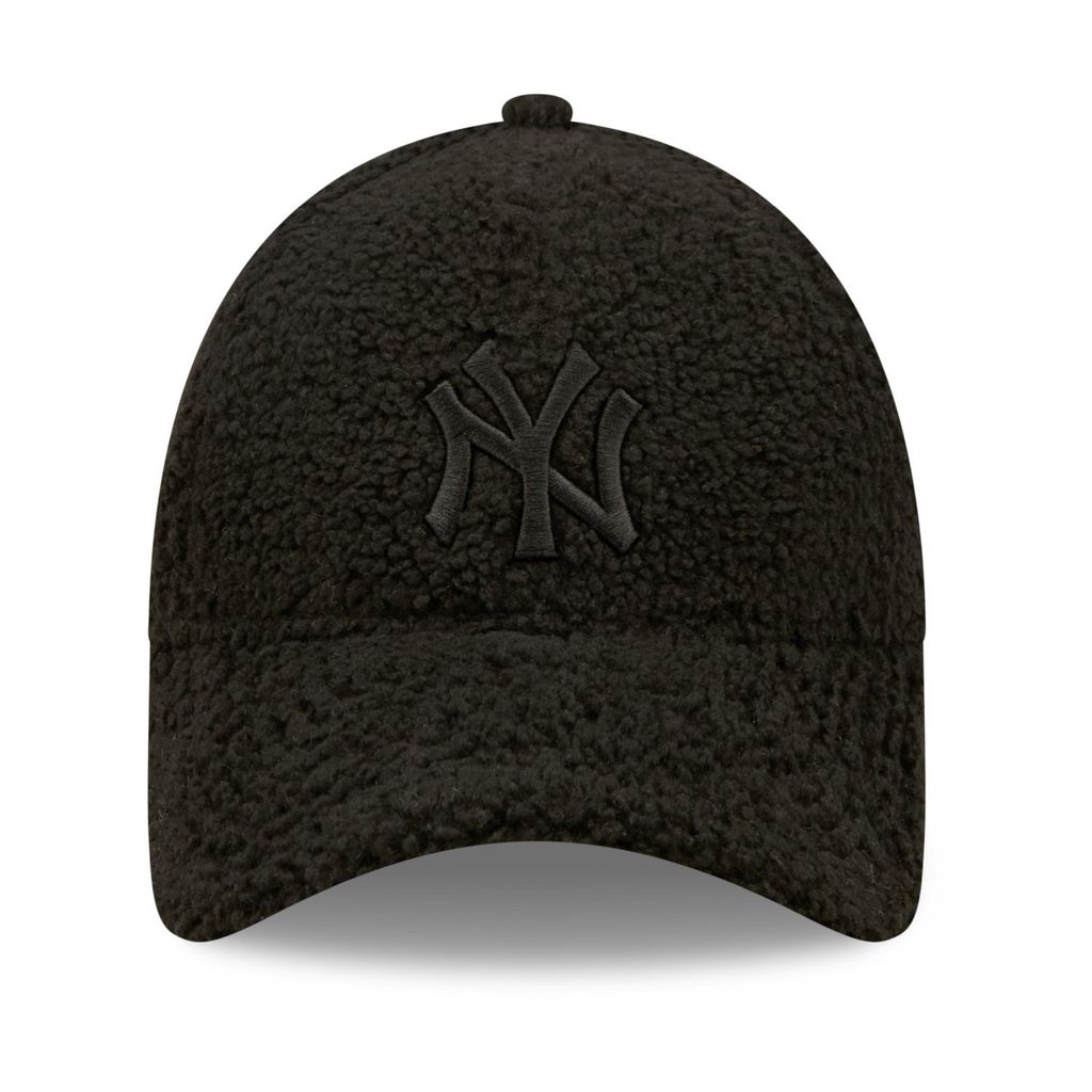 New Era 9FORTY SHERPA BORG NY YANKEES - Pet - black/zwart 