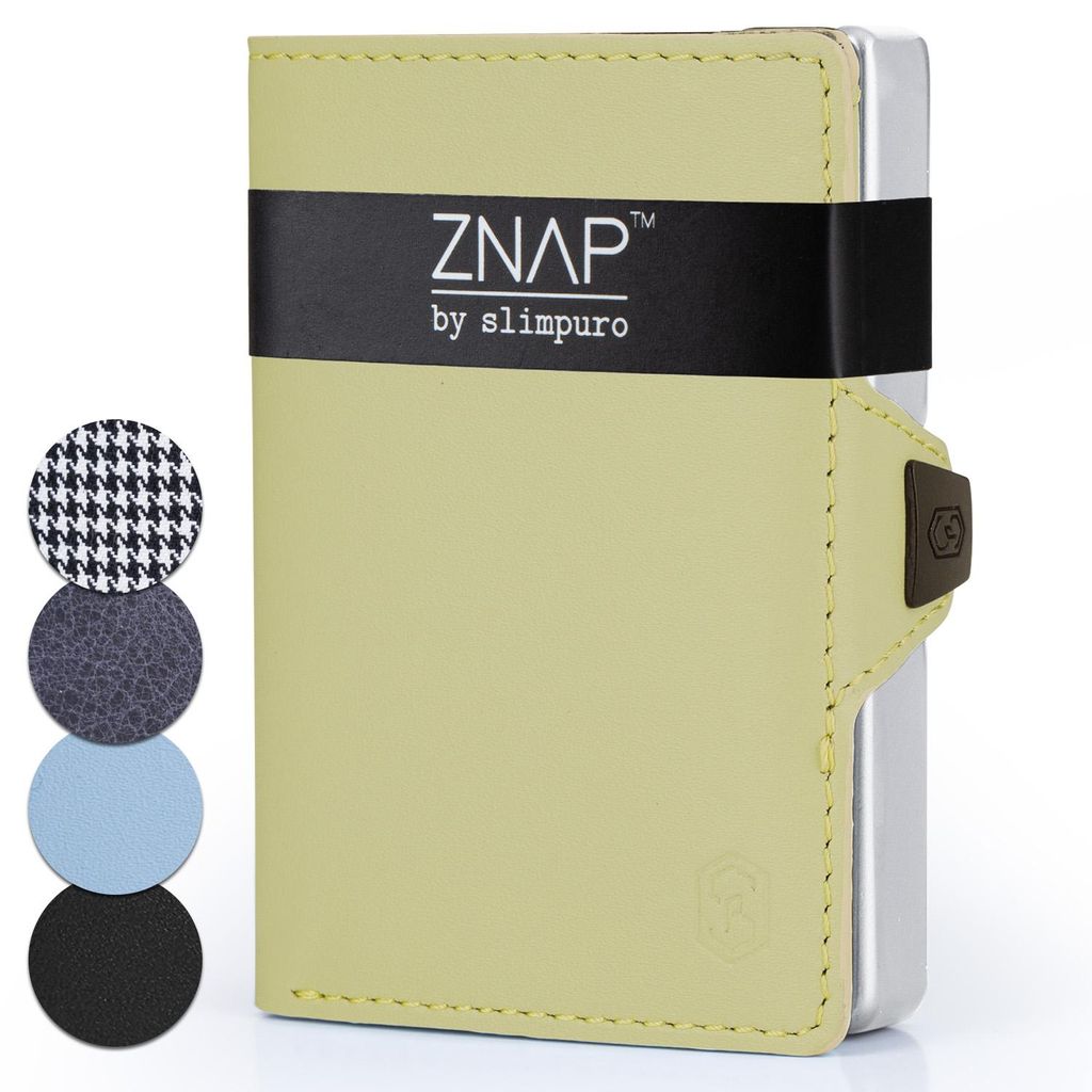 Slimpuro Geldbörse Herren, Slim Wallet mit RFID Schutz, Produktbild 