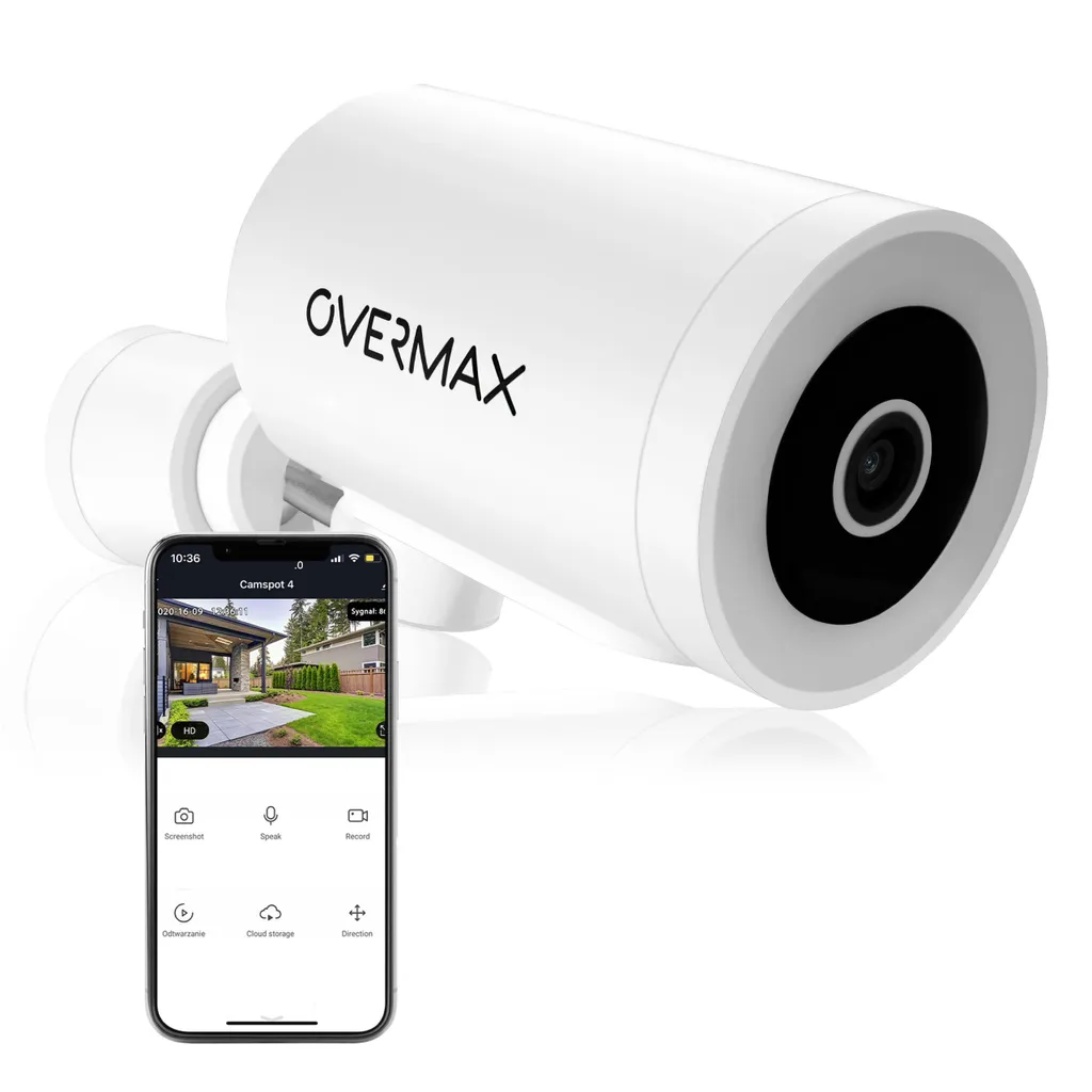 Camspot Overmax 4MP Pro Esterno IP Camera PTZ Wifi IR Notturno
