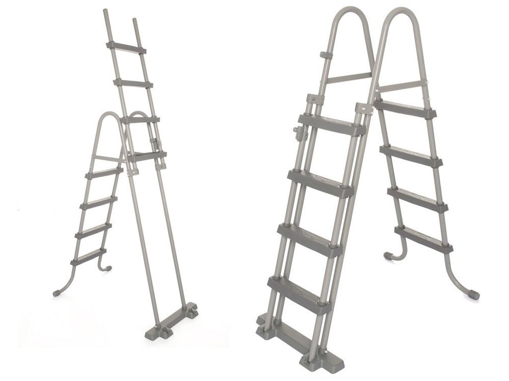 4-stopniowa drabina bezpieczeństwa Bestway Flowclear 122 cm Zdjęcie produktu 