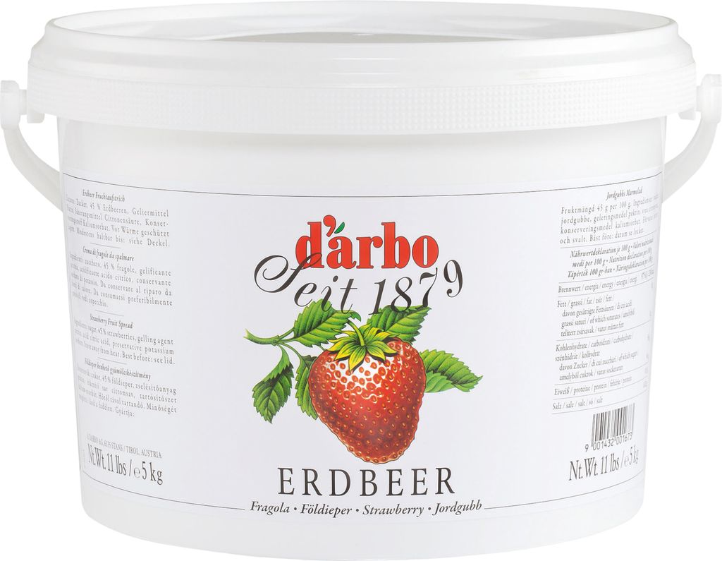 Darbo Erdbeer Fruchtaufstrich 5000g Produktbild 