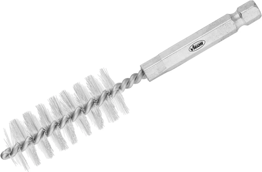 Qualità Tedesca VIGOR: Set 10 Spazzole Nylon 18mm V4646N-18