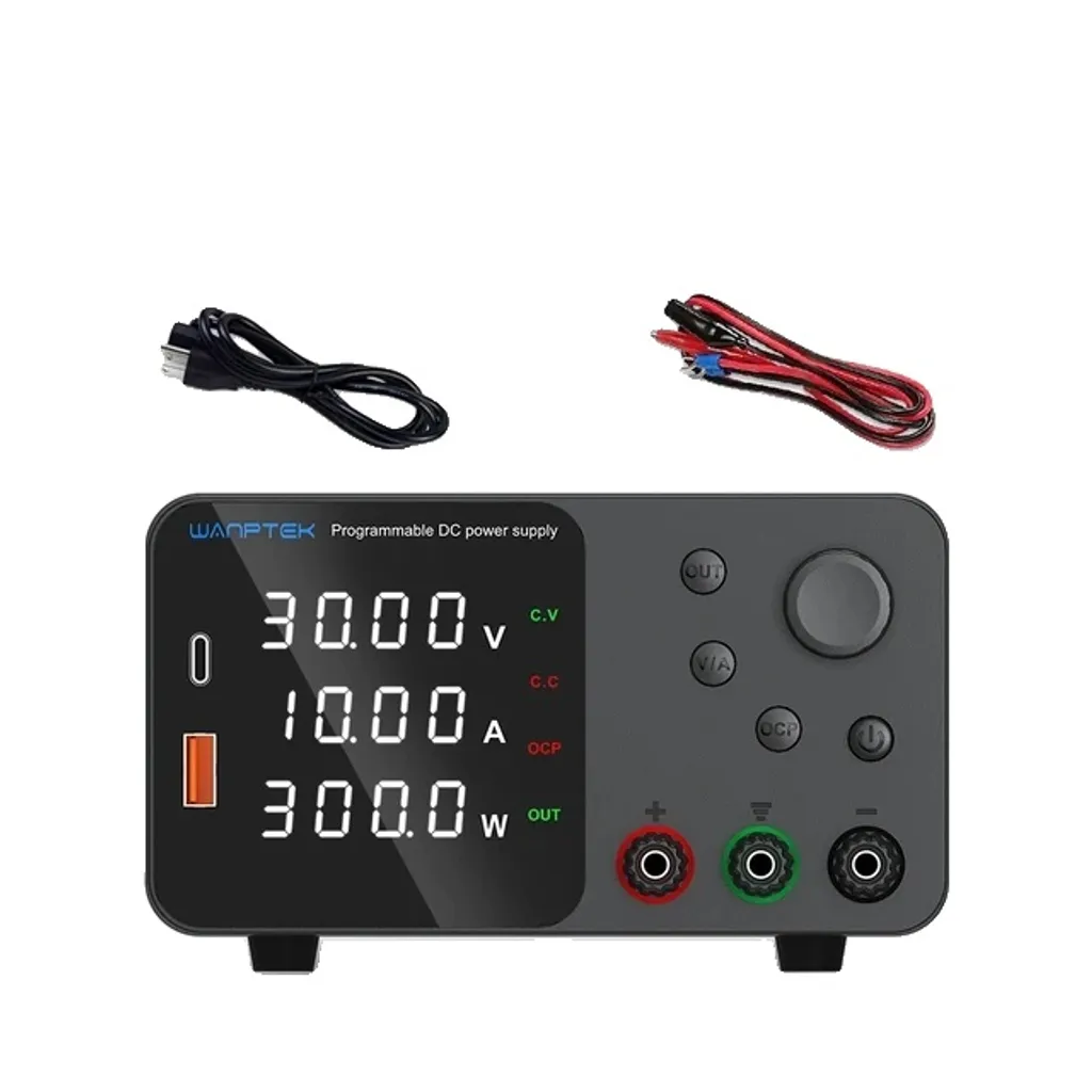 Alimentation réglable 30V 10A affichage LED haute précision TPS