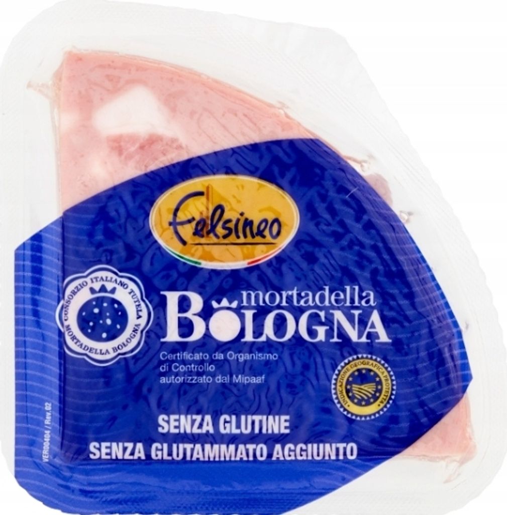 Mortadella Bologna IGP in einer Scheibe 300g - Felsineo