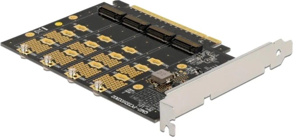 Ajoutez 4 SSD NVMe sur un seul Port PCIe x16 - Solution Stockage 4x M.2