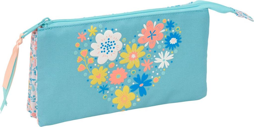 Allzwecktasche Moos Fiori Bunt 22 x 12 x 3 cm