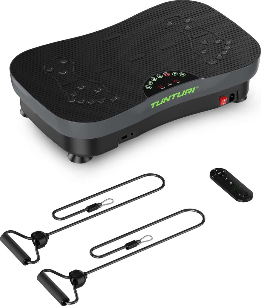 Tunturi Cardio Fit V30 - Pedana vibrante - Include bande di Immagine del prodotto 