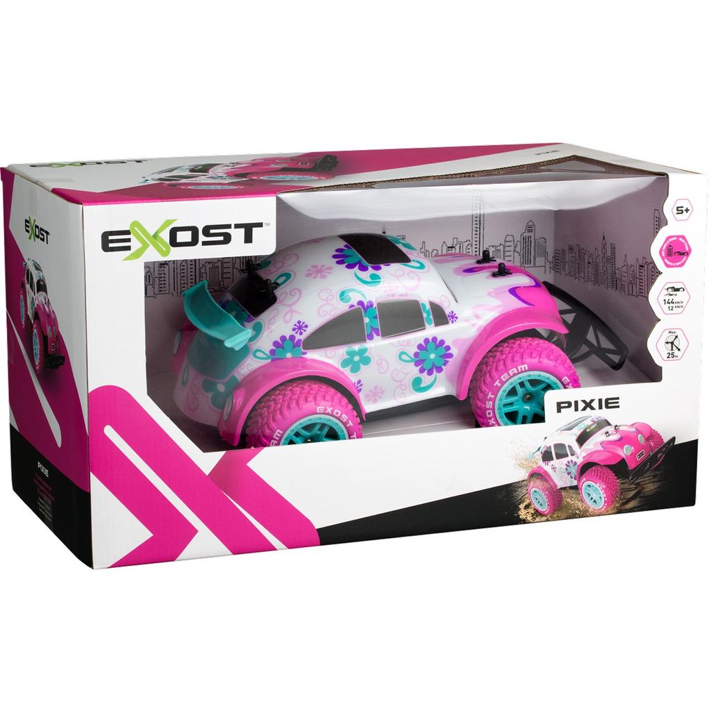 XOST Mini Flip 360 – Voiture RC 10 Cm, Conduite Sur 2 Faces, 8 Km/h, Infrarouge, Rechargeable – Pour Enfant Dès 5 Ans