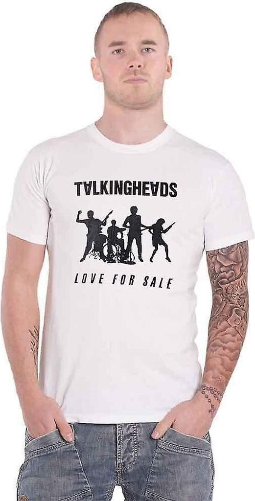 Talking Heads - "Love For Sale" T-Shirt für Herren/Damen Uni RO5729 (XL) (Weiß)