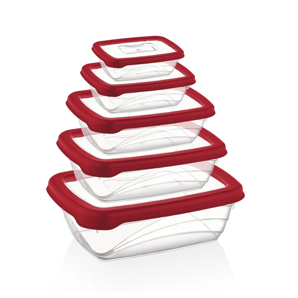 Herzberg 5 PezziSaver Box Set Rosso
