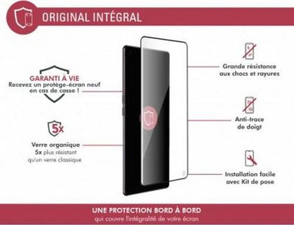Force Glass, Organische Folie 3D Original Oppo Find X5, Produktbild 