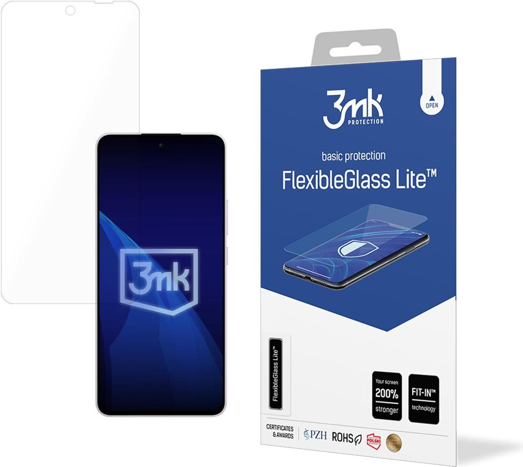 3mk Display Hybridglas FlexibleGlass Lite für Oppo Reno 13F 4G/5G 0,16mm 6H