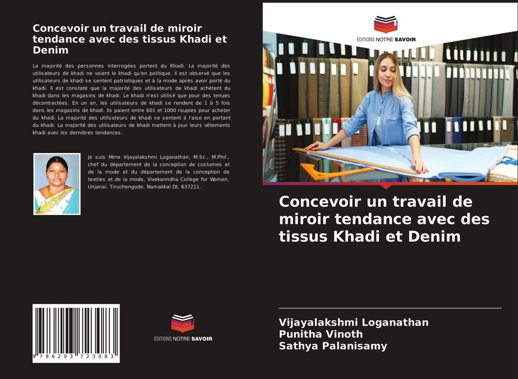 Concevoir un travail de miroir tendance avec des tissus Khadi et Denim