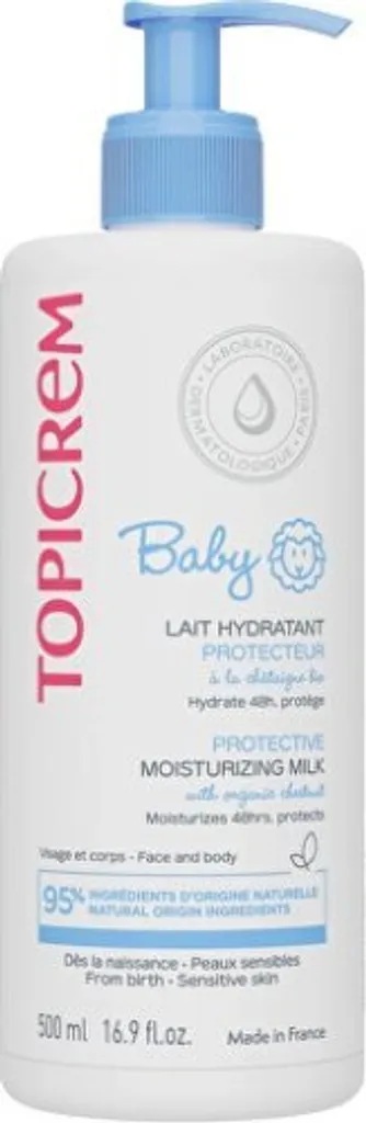 Lait protecteur bébé 200 ml hydratation 24h - Formule hypoallergénique