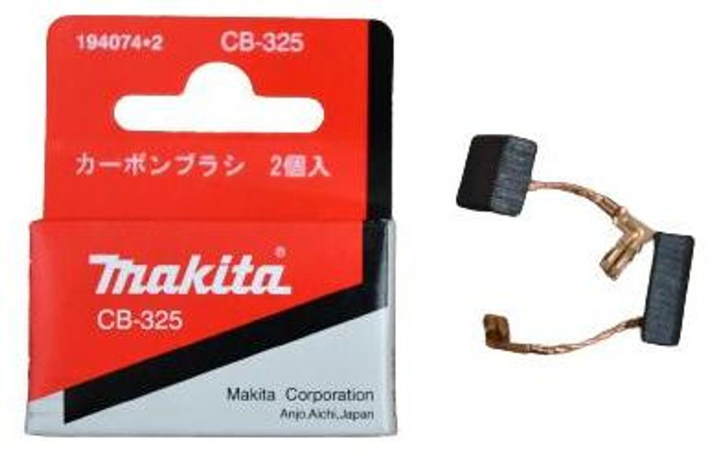 Makita 194074-2 Original Kohlebürsten CB-325 Produktbild 