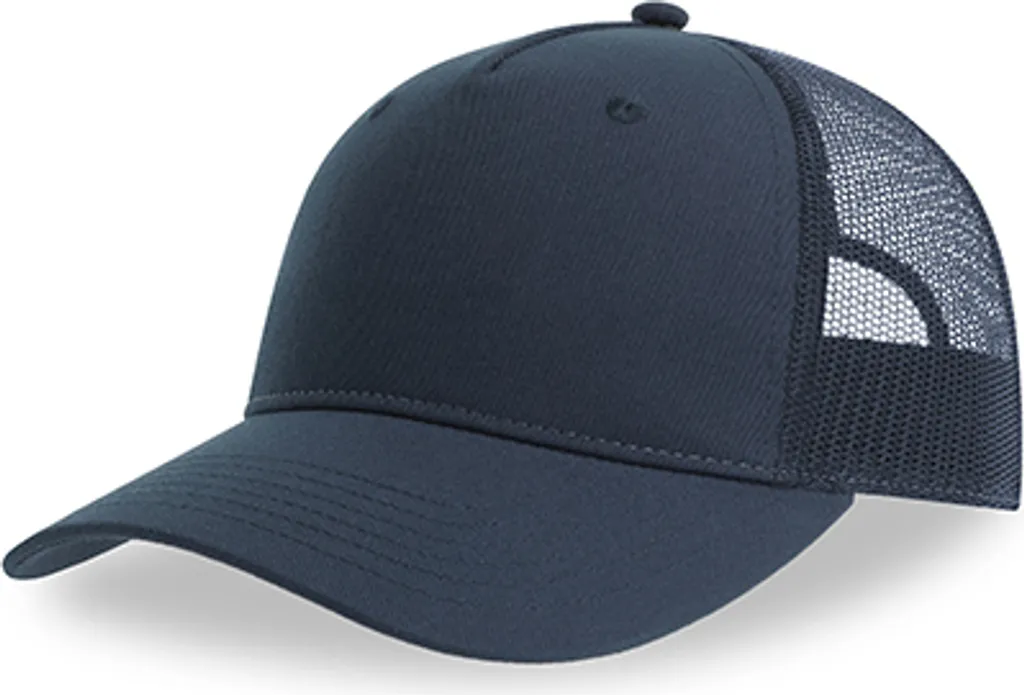 Atlantis ZIOC | Zion Cap Trucker Cap Materiale mesh riciclato - Colore: Navy/Navy - Taglia: Unica