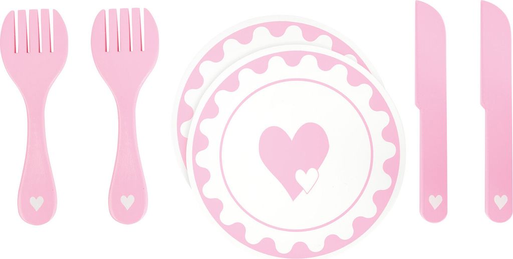 Sada drevených misiek Small Foot Heart Obrázok produktu 
