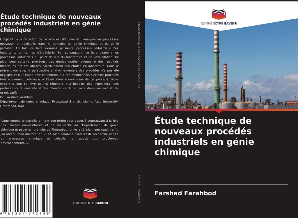Étude technique de nouveaux procédés industriels en génie chimique