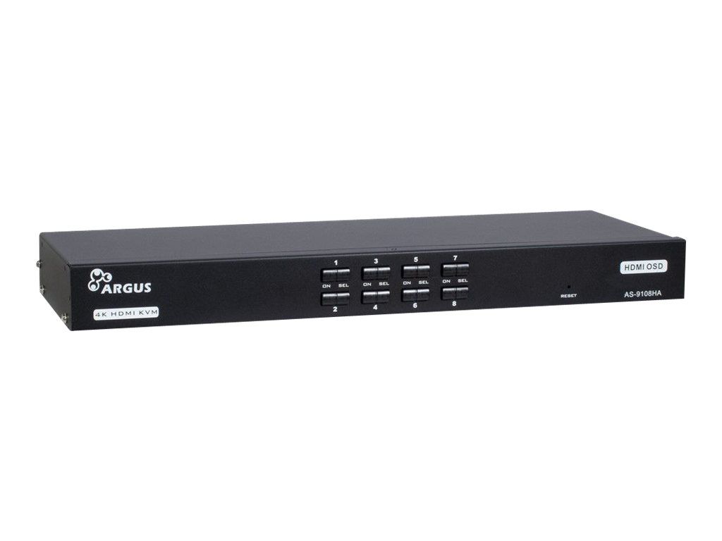Inter-Tech KVM-Switch AS-9108HA Rackmount HDMI, 8xHDMI/USB retail
