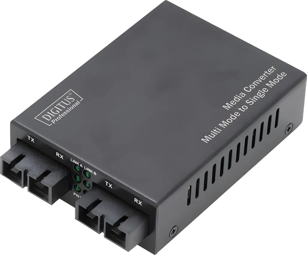 Convertisseur de média DN-82024 Fast Ethernet Port SC Multi vers Mono - 4