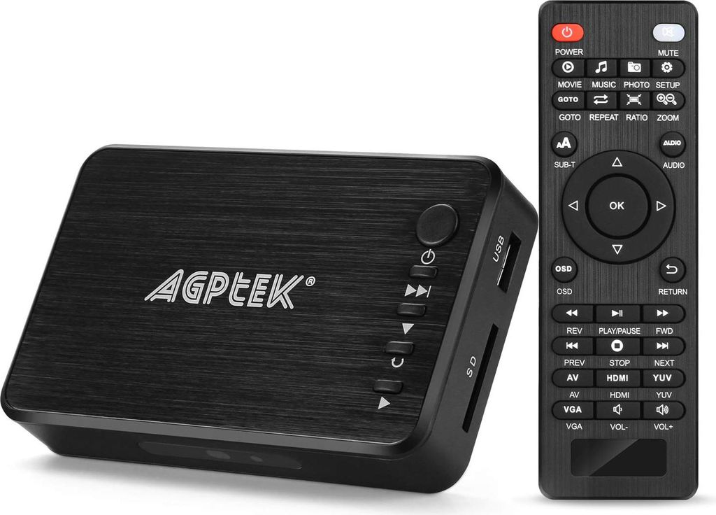 Lecteur multimédia HDMI, Mini HD USB 1080P HDMI AGPtEK Image du produit 