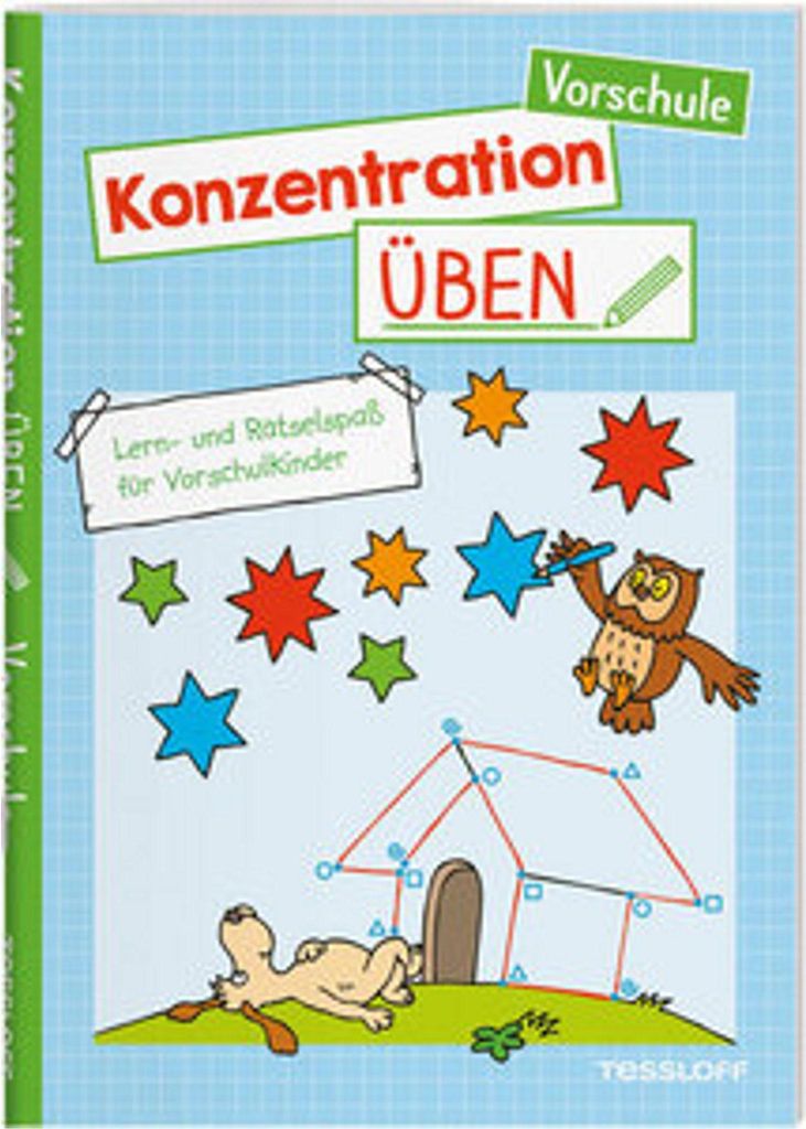 Konzentration üben. Vorschule Immagine del prodotto 