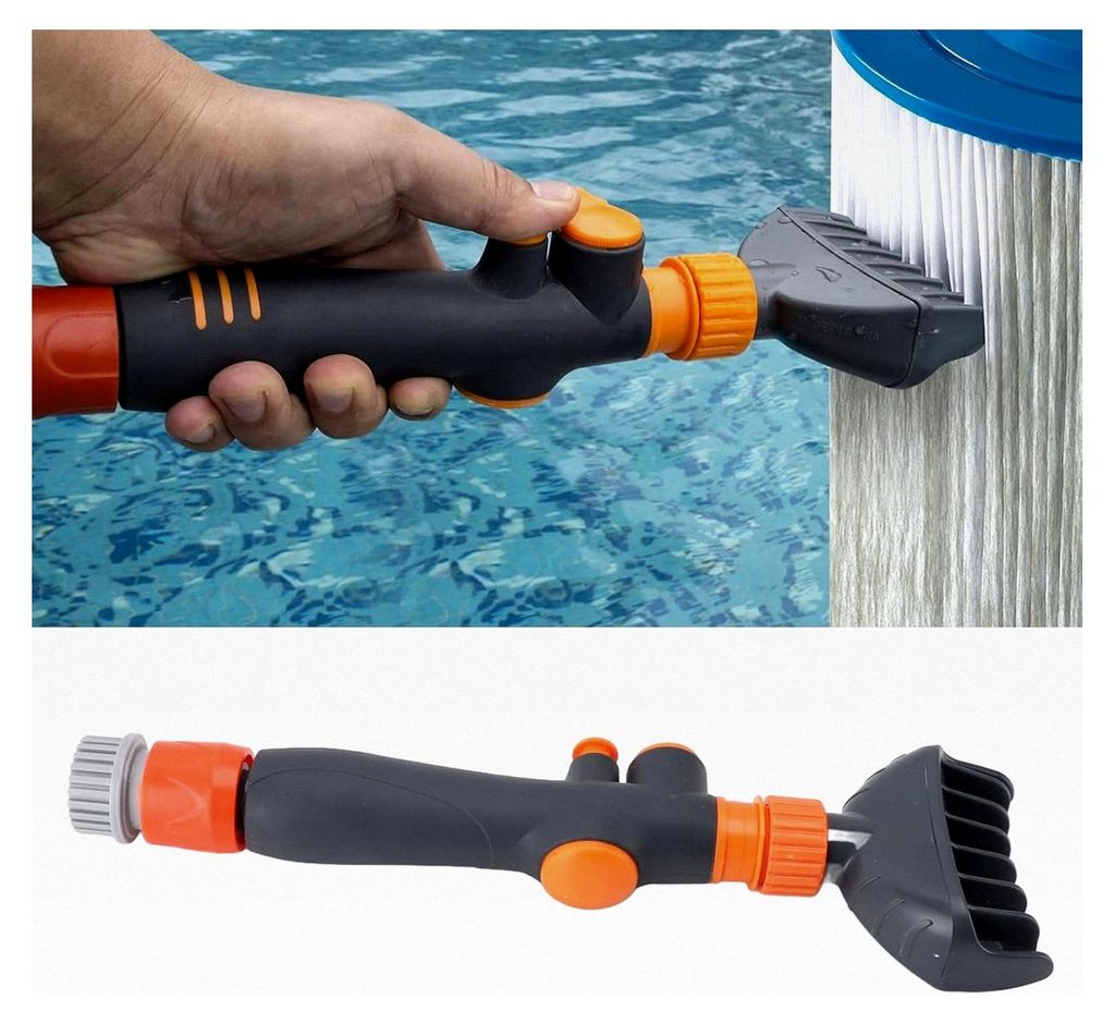 Pool Spa Filterkartuschen-Reinigungsbürste aus PVC