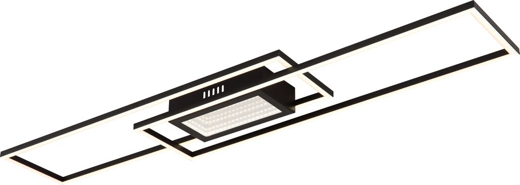 Globo Lighting Deckenleuchte Metall schwarz matt, LED Produktbild 