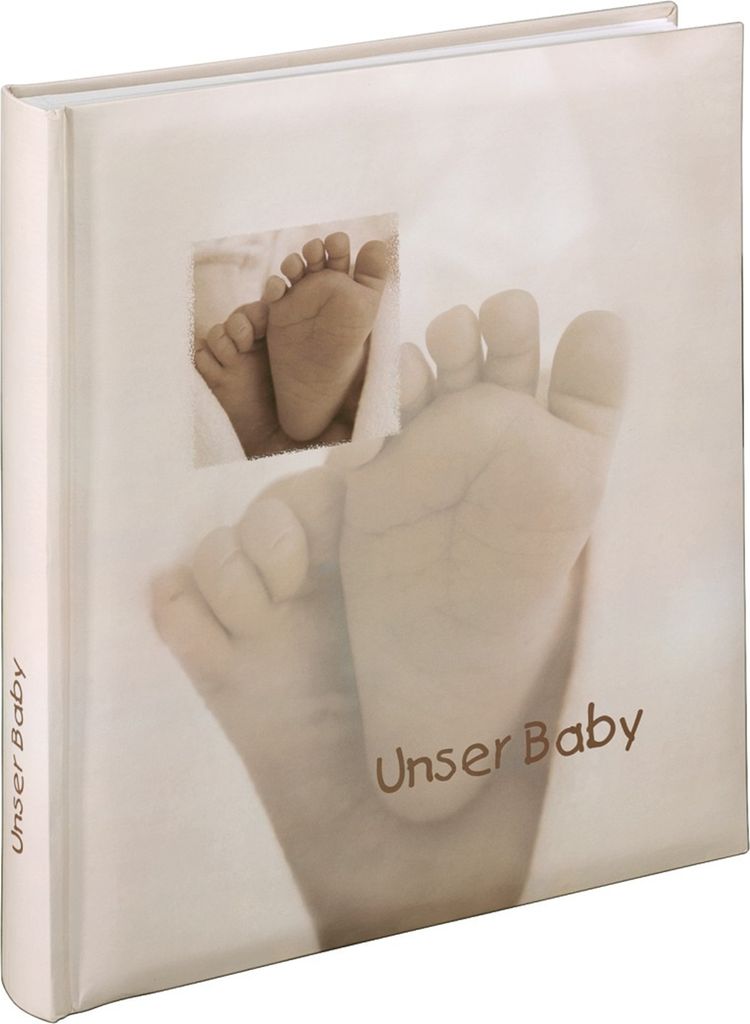 Hama Buch-Album Baby Feel, 29x32 cm, 60 weiße Seiten, Produktbild 