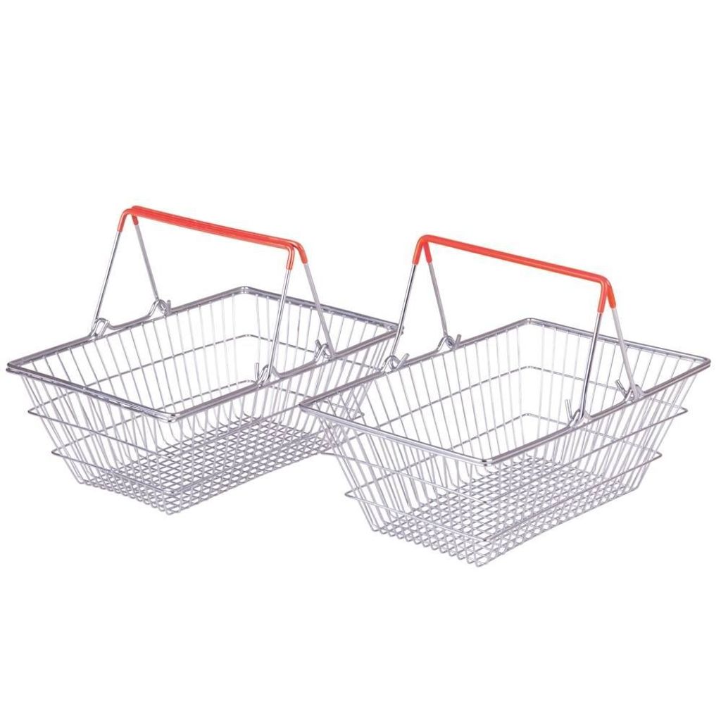 Bigjigs Toys Carrello della spesa 2 pezzi Immagine del prodotto 