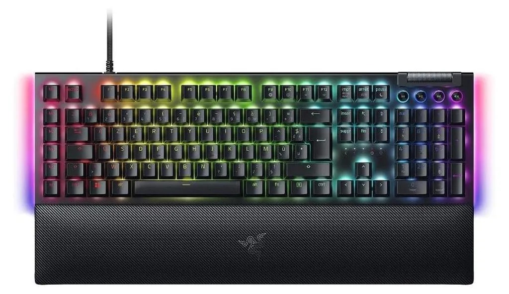Clavier mécanique de jeu Razer BlackWidow V4 avec disposition AZERTY