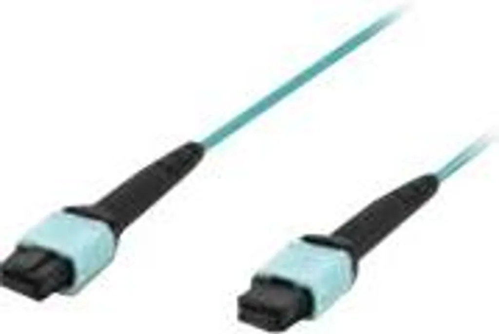 Fibre Optique OM3 12 Fibres MPO 30m - Débit 100 Gbit/s Haute Performance