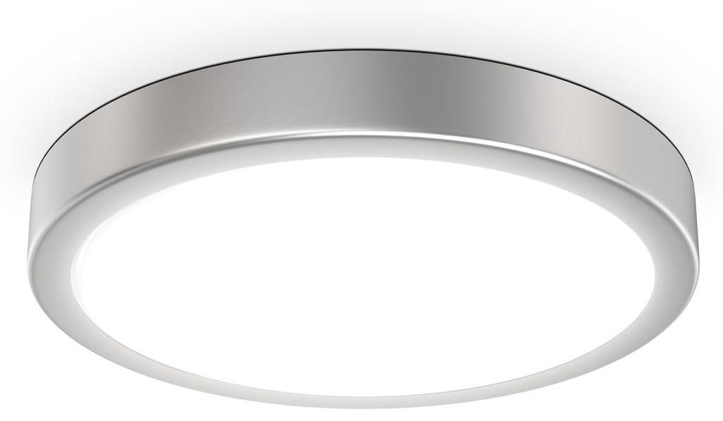 Plafonnier LED 18 W 4.000K 28cm 2.000lm Argenté lampe de Image du produit 