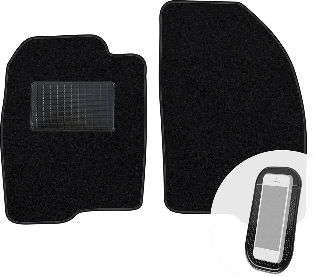 MTM Tappetini Auto Su Misura Per Mazda 2 (DE) 06.2010-2014, Set 4 Pezzi In Moquette, Battitacco, Antiscivolo - 2