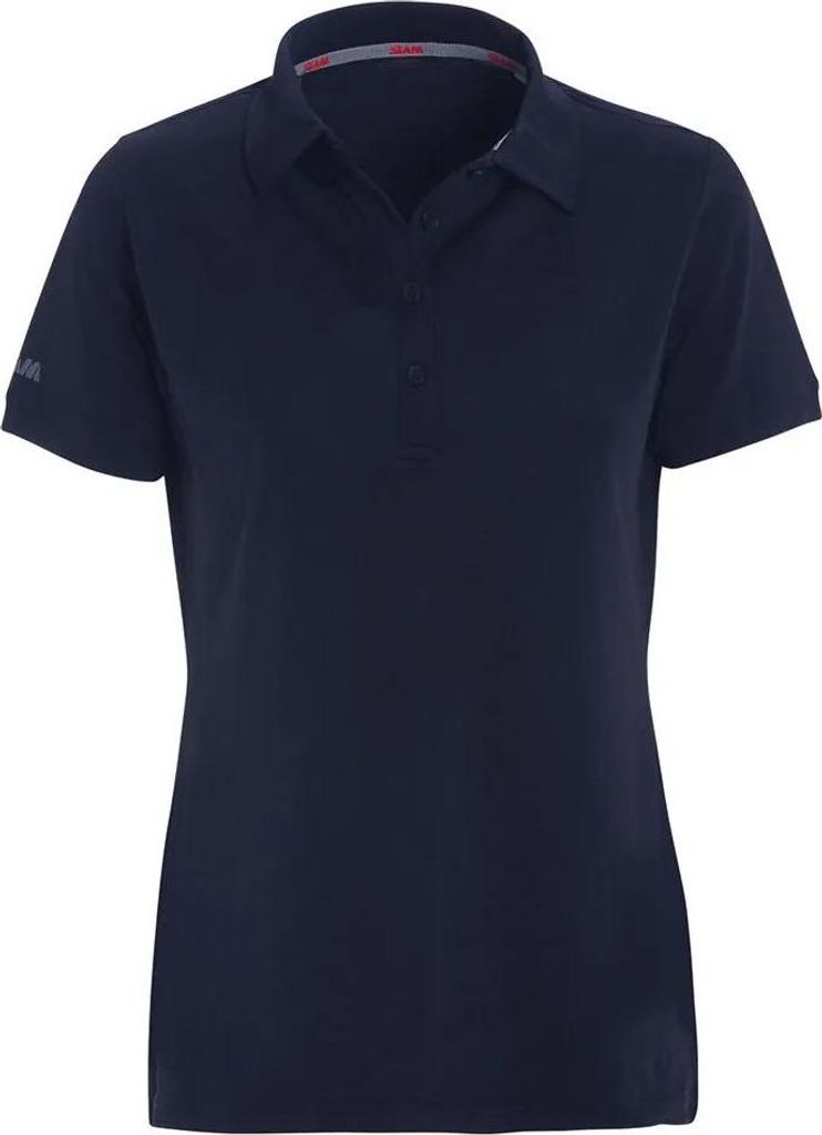 Slam Active Tech Pique Kurzarm-poloshirt Blau M Damen Blau M