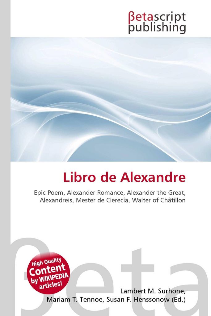 Libro de Alexandre
