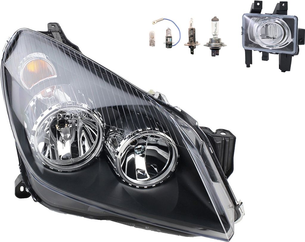 Johns, Scheinwerfer Osram Night Breaker Laser passend für Opel Astra H R Nebel 1216562 1216662 93178636 93190387 6710040 6710054 1710367 13252450...