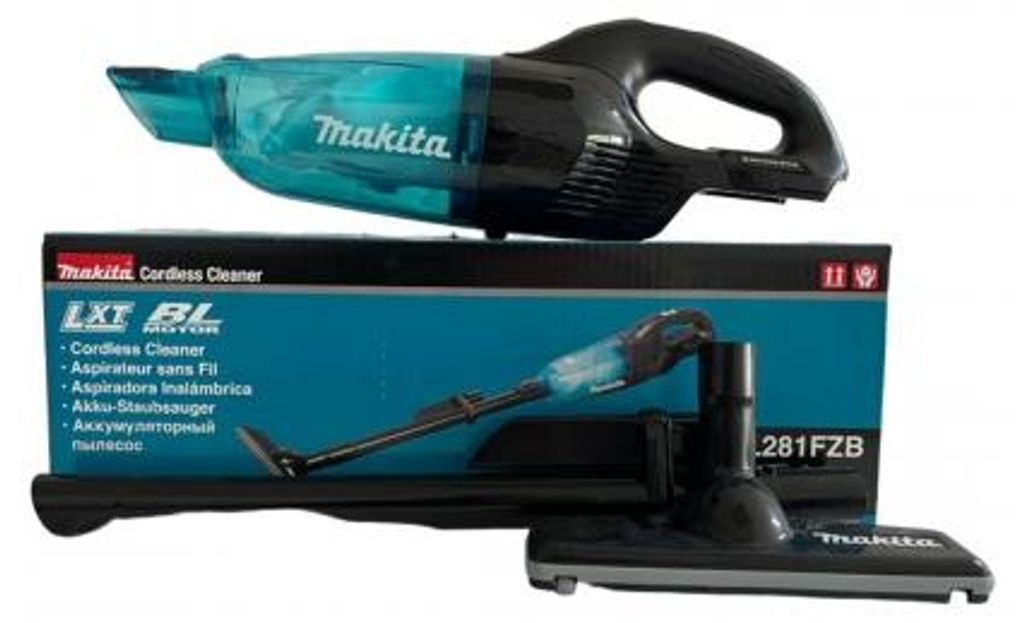 Makita DCL281FZB Akku-Staubsauger 82mbar Solo 18V Li-Ion Produktbild 