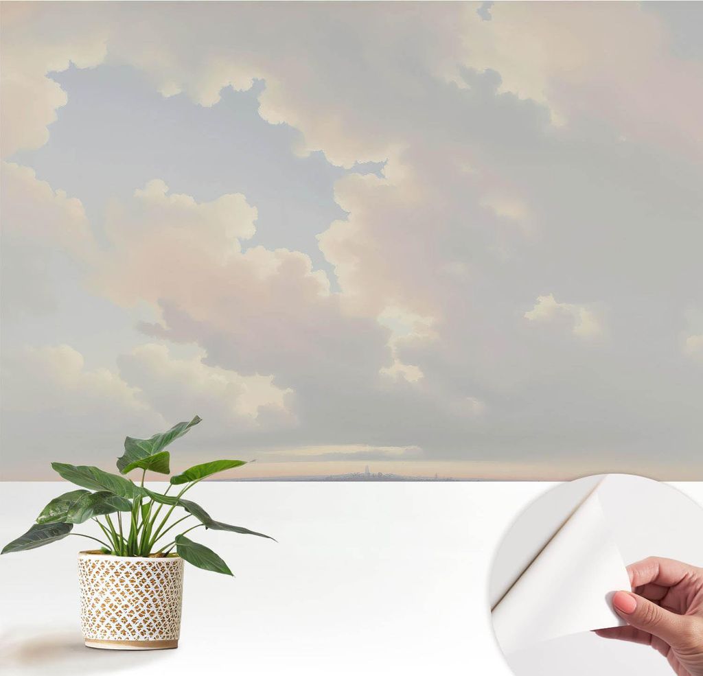 Fototapete selbstklebend - 152x104 cm - Tapete - Wandtapete - Wandbilder - Klebefolie - Dekofolie - Tapete Folie - Wand - Dekoration - Wohnzimmer -...