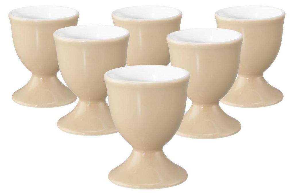Seltmann Weiden Liberty Pure Colors Eierbecher ø 4,9 cm 6er Set - Dusty Beige