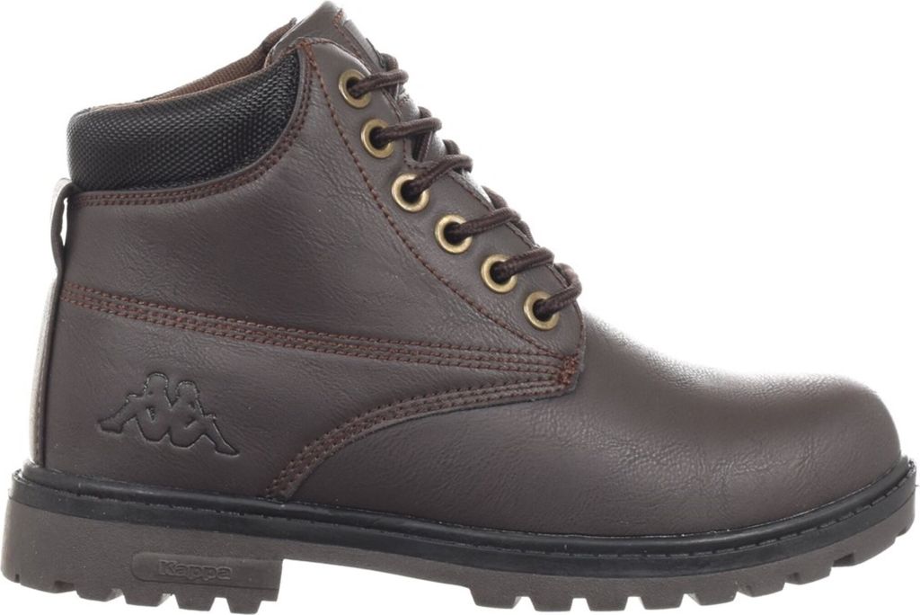 Kappa Herren Schnürstiefeletten/ Boots TENNESEE 2 Dunkelbraun Kunstleder Größe: 44