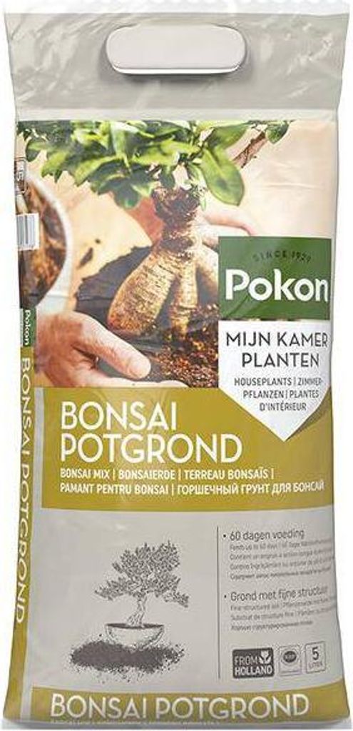 Bonsai Erde 5L mit guter Drainage und luftiger Struktur für Bonsai