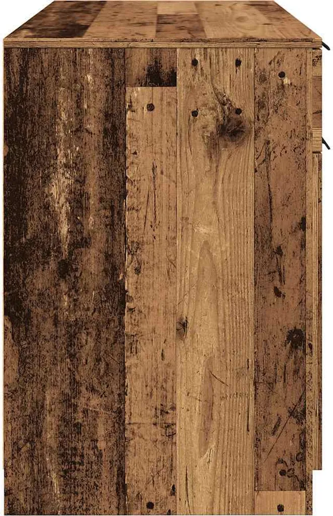 Scrivania Cameretta vidaXL 100x50 cm - Scrittoio Legno Antico Sicuro - 6