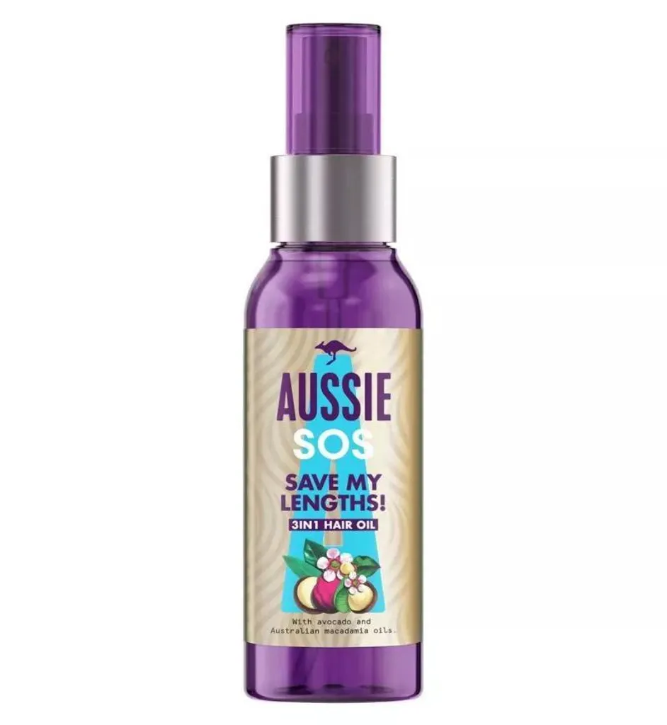 Huile 3 en 1 Macadamia et Avocat Aussie SOS Save My Lengths de 100ml