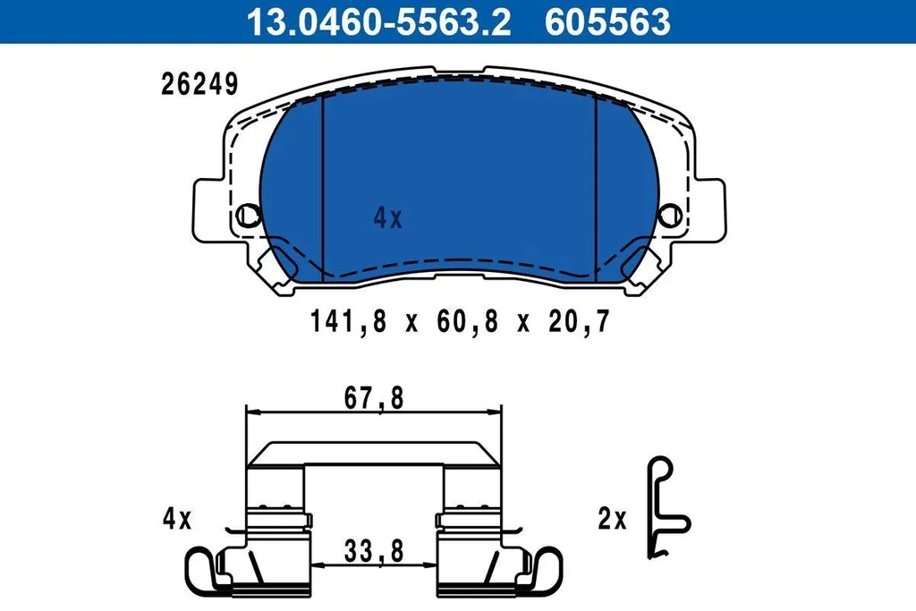 Bras de Suspension Avant pour Jeep Cherokee 2.0-3.2 4X4 Châssis dès 2013