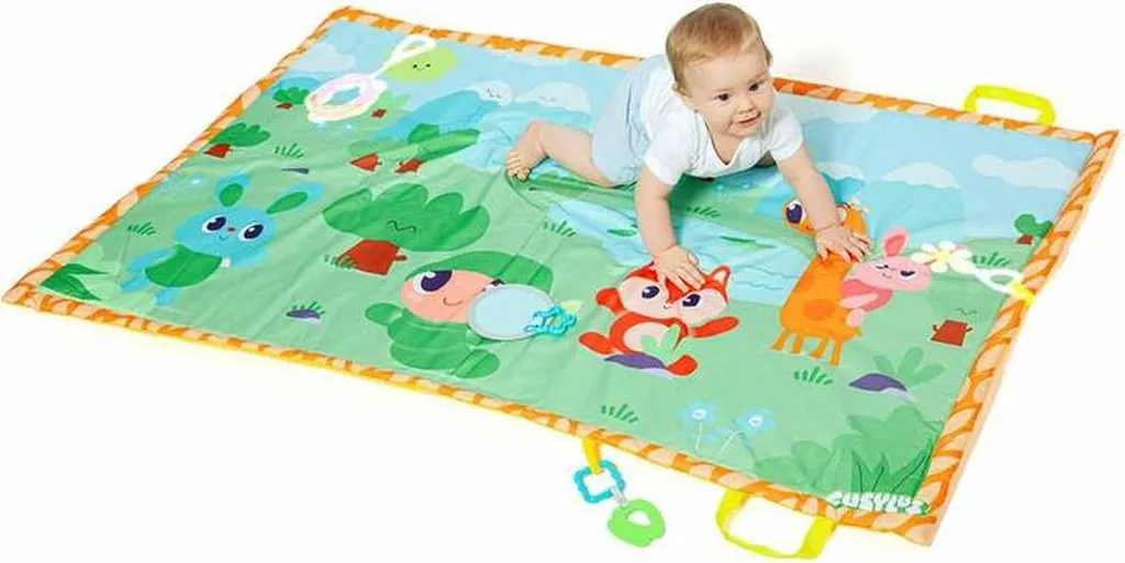 Tapis de jeu bébé Spielmatte Moltó grand format pour chambre enfant