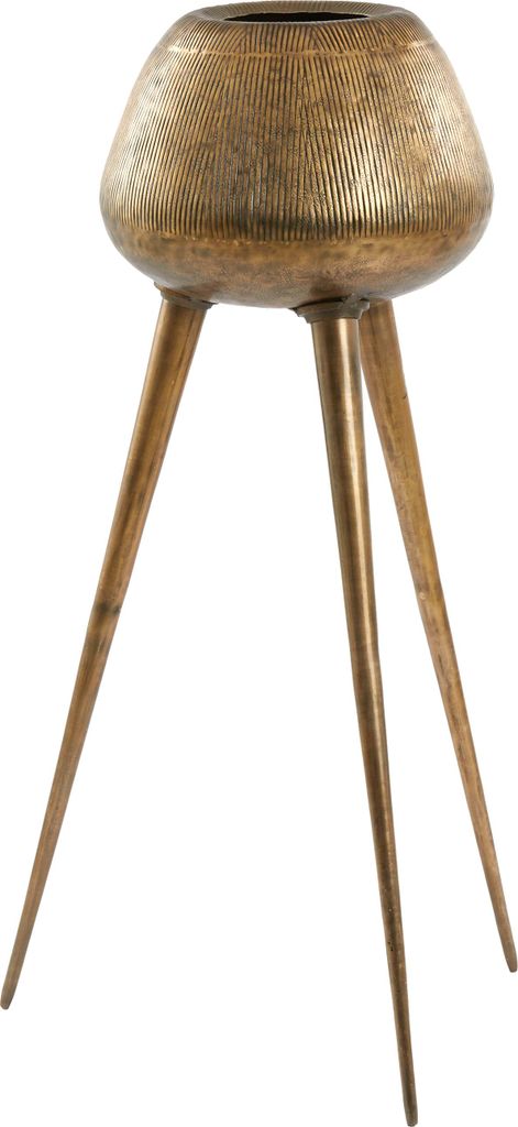 Light&living Topf auf Fuß deco Ø44x124 cm MARIELLE gold