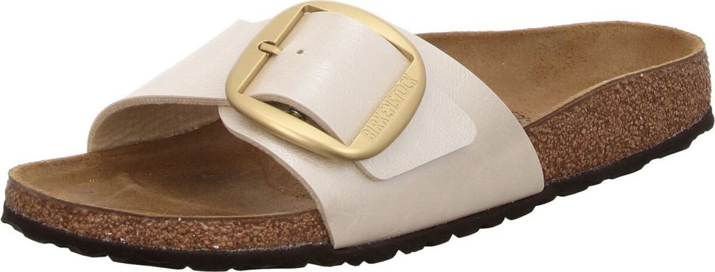 Birkenstock Madrid Big Buckle dámske papuče Papuče White Obrázok produktu 